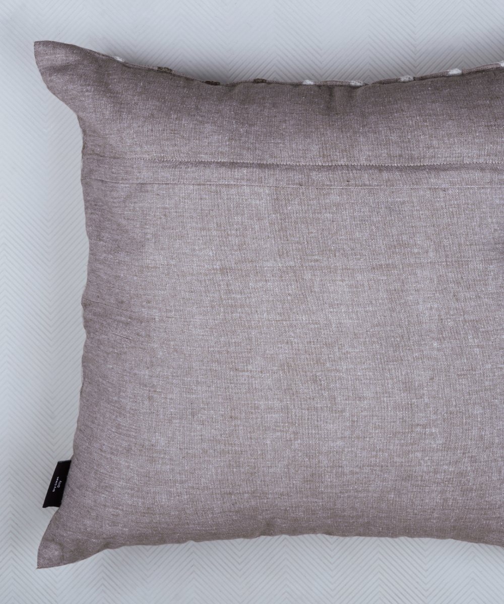 Loop Weave Cushion - Grey