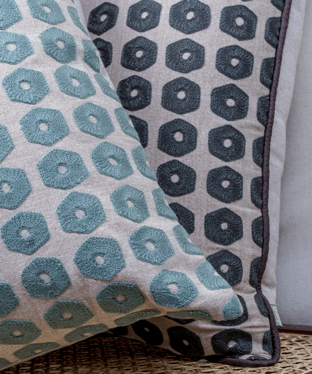 Almas Cushion - Grey