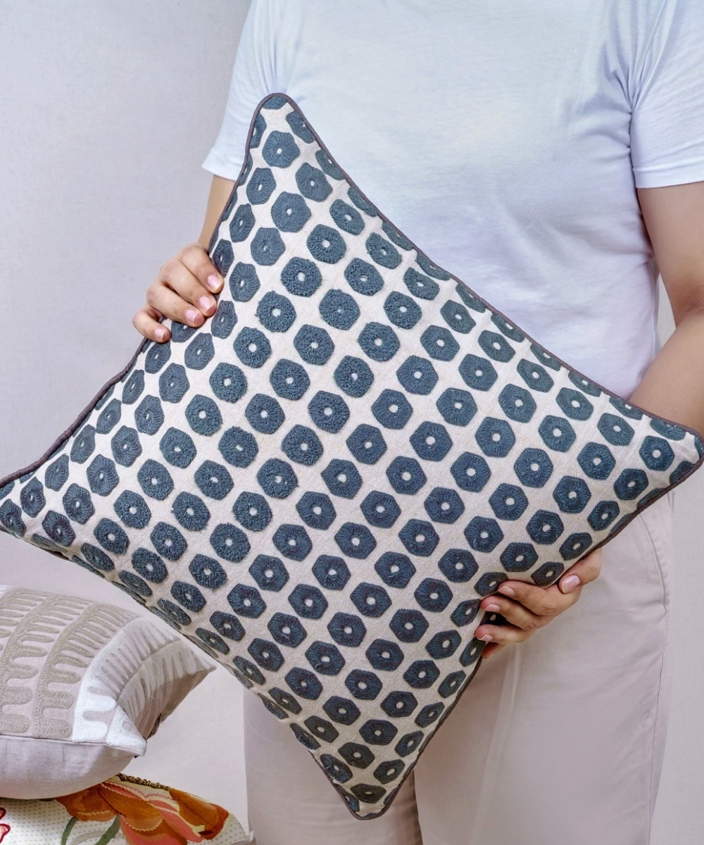 Almas Cushion - Grey