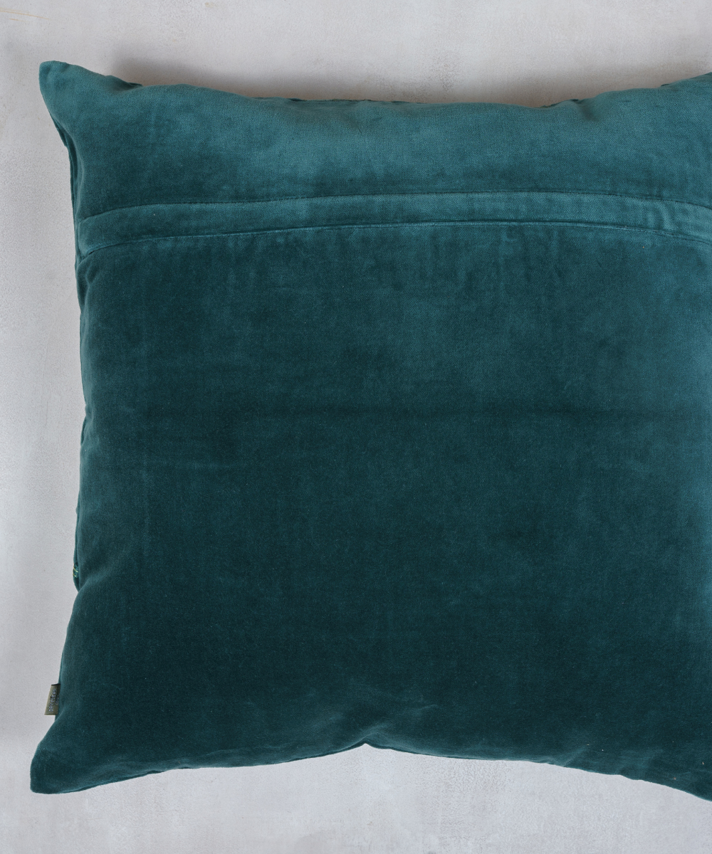 Midnight Kingfisher Cushion