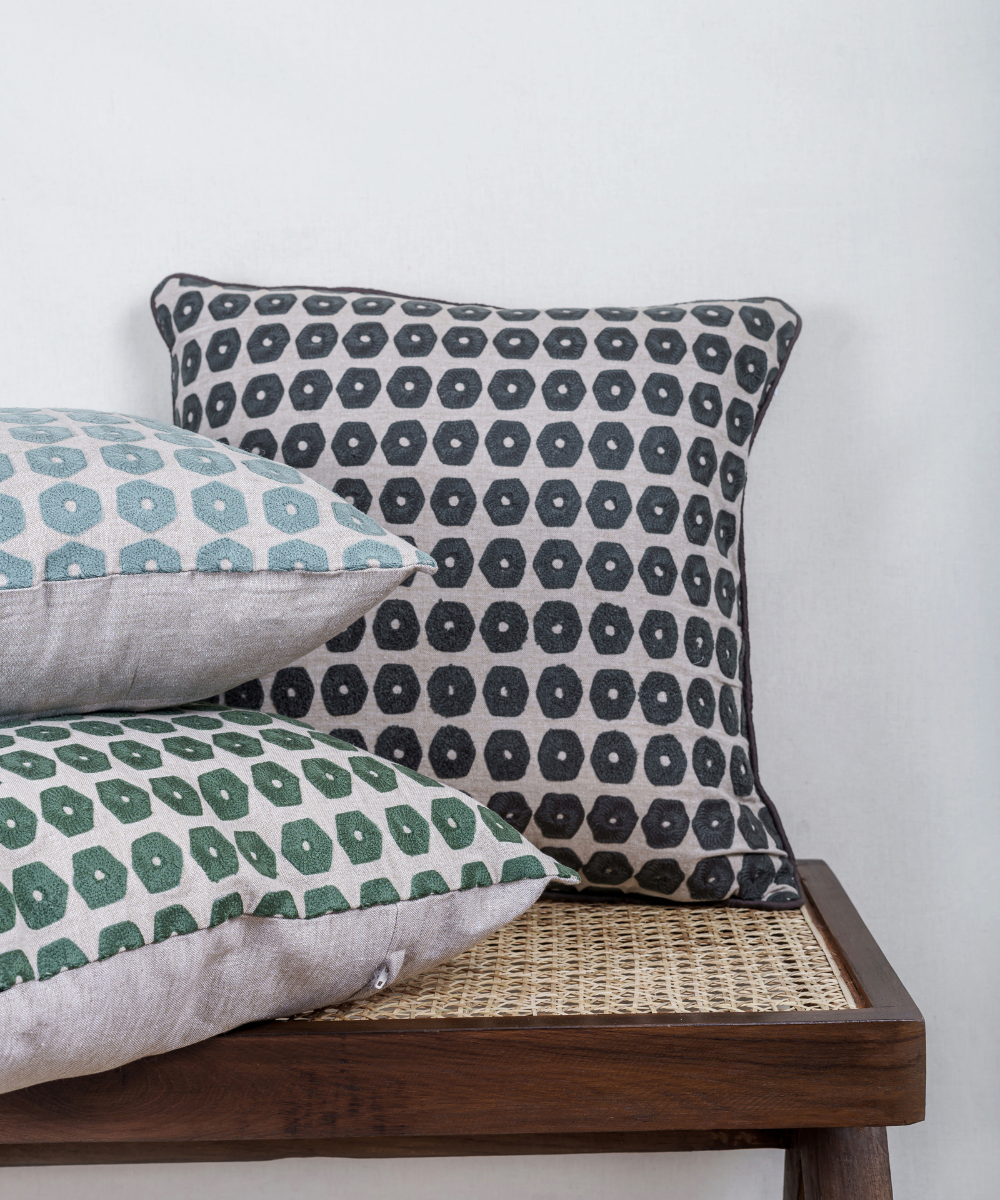 Almas Cushion - Blue
