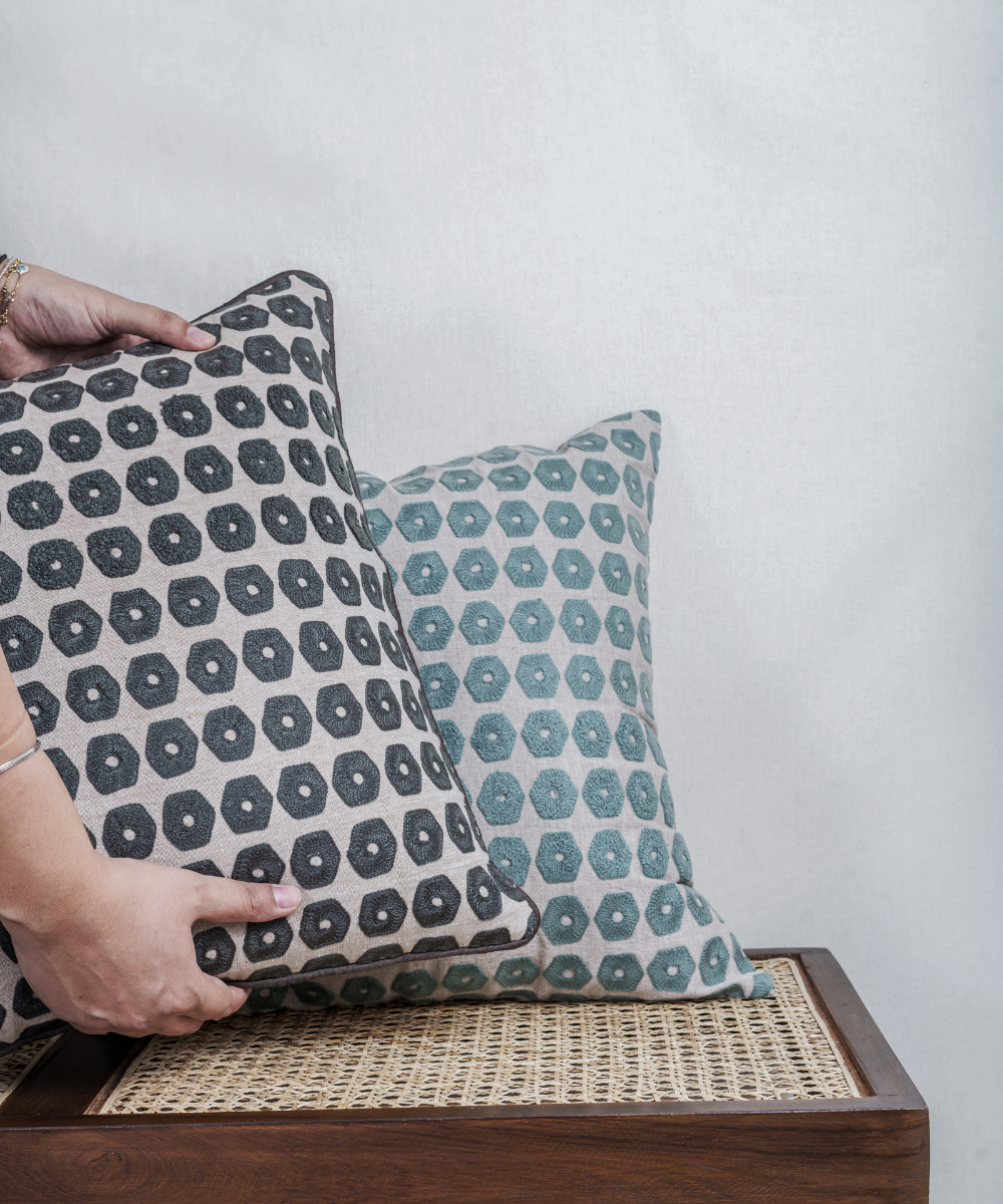 Almas Cushion - Blue