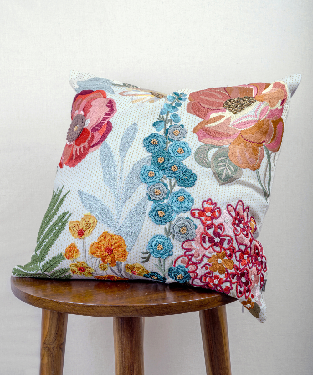Floral Serenade Cushion