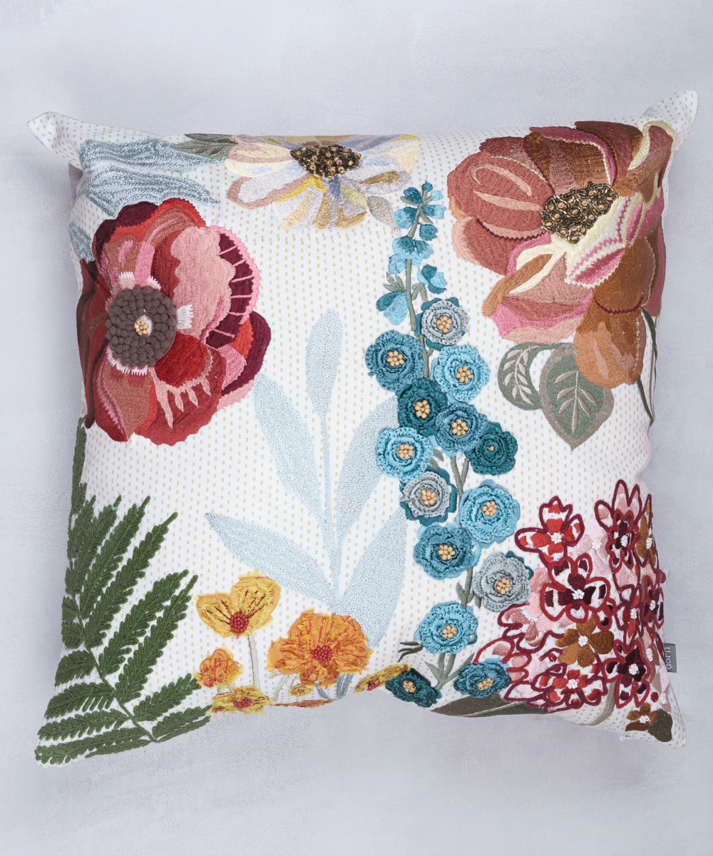 Floral Serenade Cushion